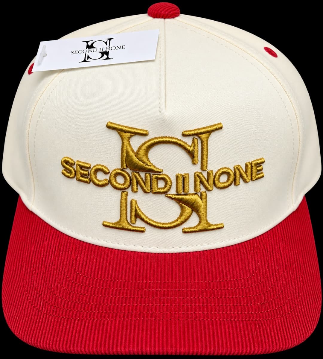 Second II None Corduroy Brim — Red